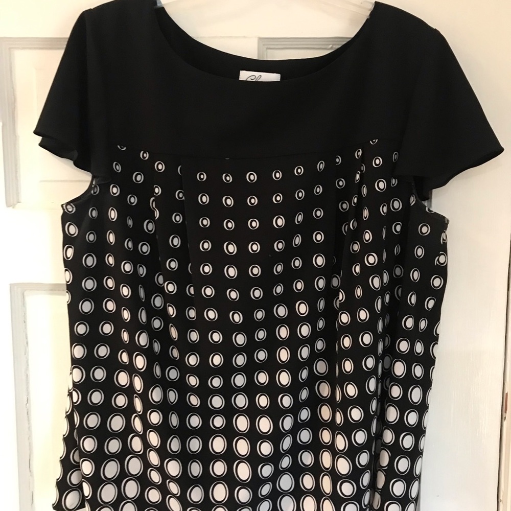 BLOUSE by CHAUS..SILKY!!
